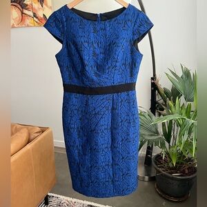 Adrianna Papell Lace Midi Dress